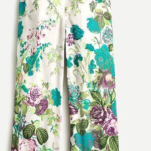 ✨ J.Crew Pull-on Crop Pant in Ratti Leafy Floral - Great Condition ✨